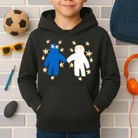 Out Of Character Hold My Hand Kids Hoodie