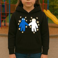 Out Of Character Hold My Hand Kids Hoodie