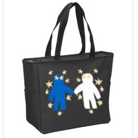 Out Of Character Hold My Hand Zip Tote Bag