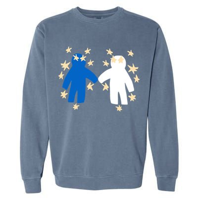 Out Of Character Hold My Hand Garment-Dyed Sweatshirt