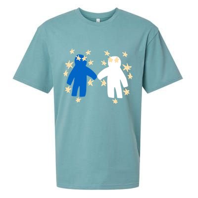 Out Of Character Hold My Hand Sueded Cloud Jersey T-Shirt