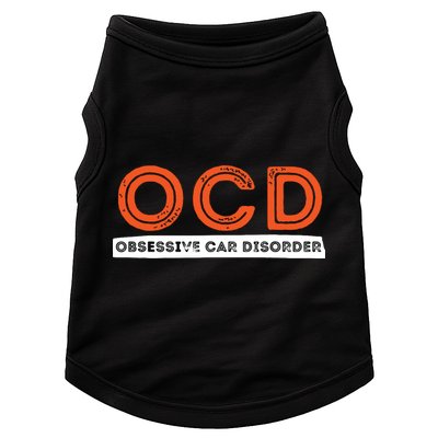OCD Obsessive Car Disorder Funny Car Lover Gift Doggie Tank