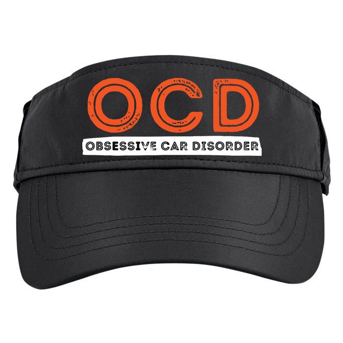 OCD Obsessive Car Disorder Funny Car Lover Gift Adult Drive Performance Visor