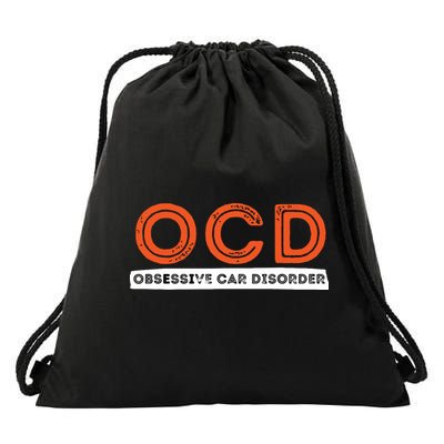 OCD Obsessive Car Disorder Funny Car Lover Gift Drawstring Bag