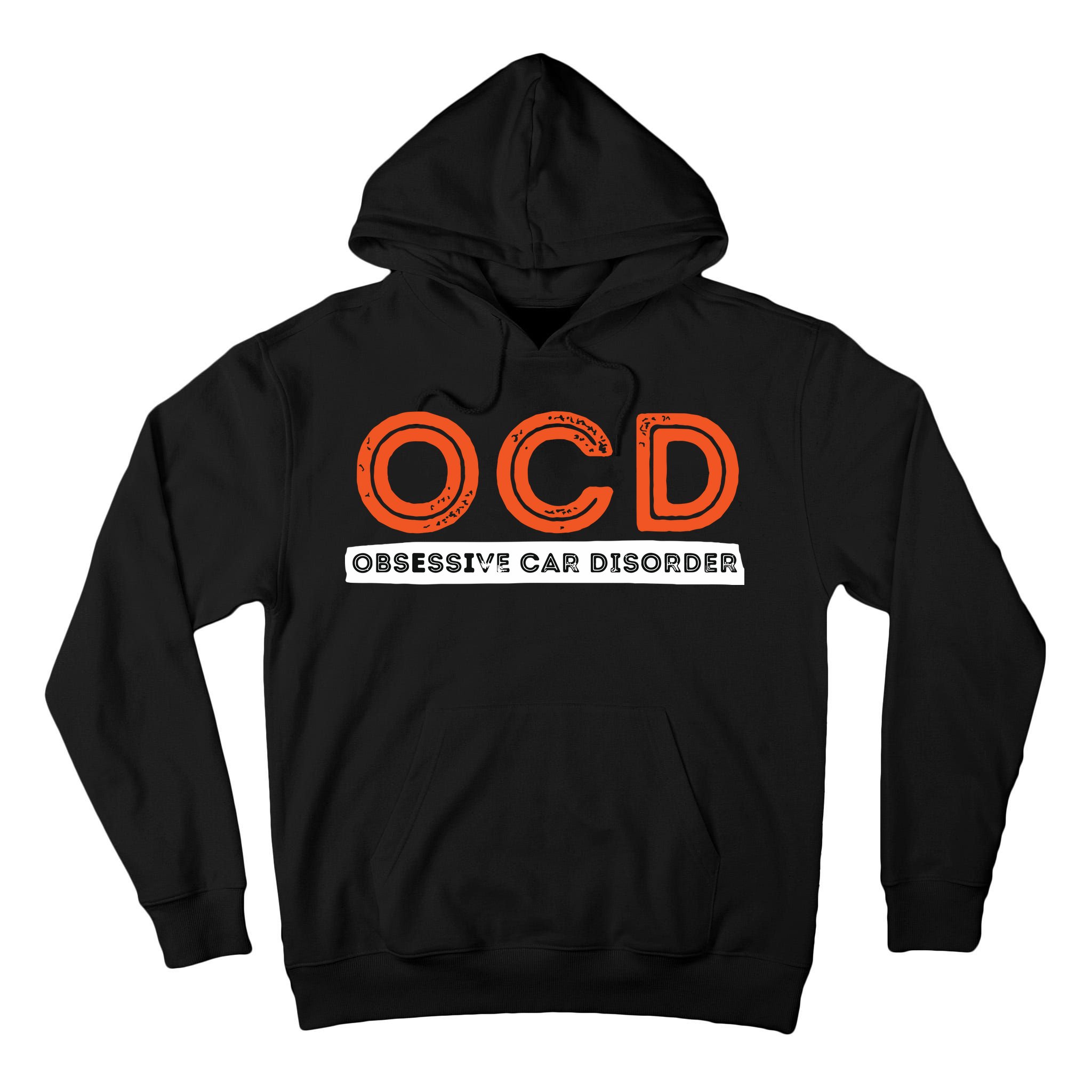 OCD Obsessive Car Disorder Funny Car Lover Gift Tall Hoodie