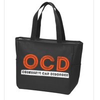 OCD Obsessive Car Disorder Funny Car Lover Gift Zip Tote Bag