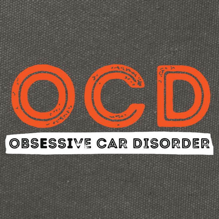 OCD Obsessive Car Disorder Funny Car Lover Gift Cotton Canvas Backpack