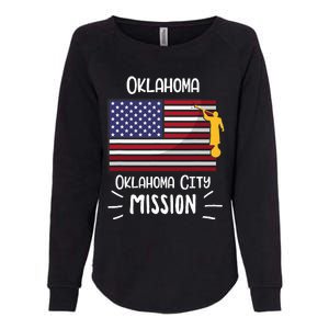 Oklahoma Oklahoma City Mormon Lds Mission Missionary Gift Womens California Wash Sweatshirt