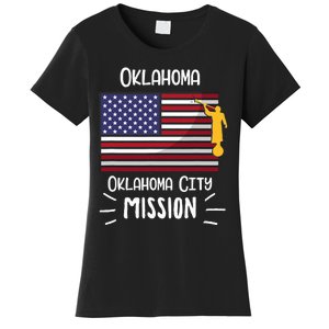 Oklahoma Oklahoma City Mormon Lds Mission Missionary Gift Women's T-Shirt