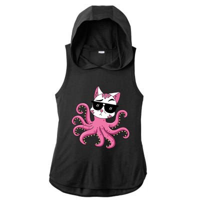 Octopussy Ladies PosiCharge Tri-Blend Wicking Draft Hoodie Tank