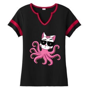 Octopussy Ladies Halftime Notch Neck Tee