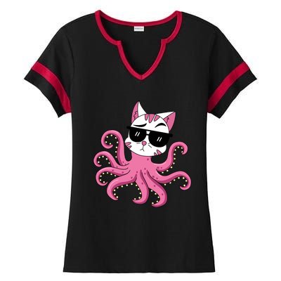 Octopussy Ladies Halftime Notch Neck Tee