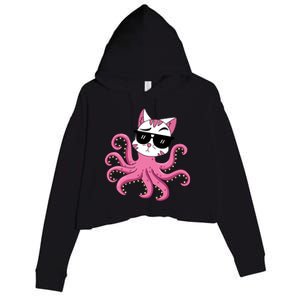 Octopussy Crop Fleece Hoodie