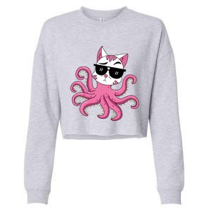 Octopussy Cropped Pullover Crew