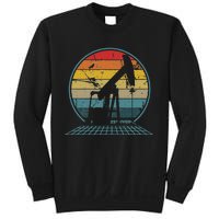 Oilfiled Oil Drilling Rig Pump Retro Roughneck Sweatshirt