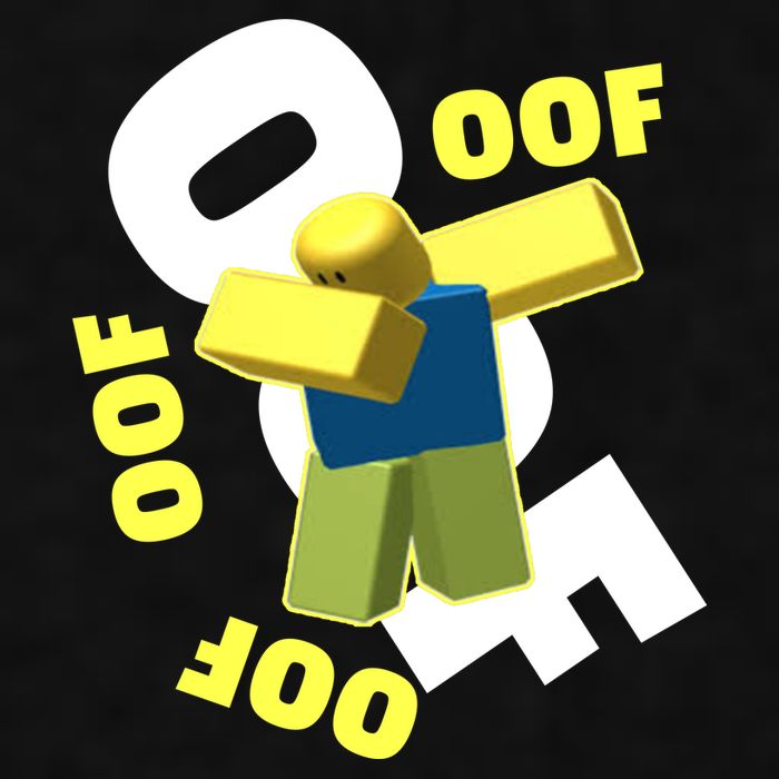 OOF Dancing Dabbing Noob Ladies PosiCharge Tri-Blend Wicking Tank