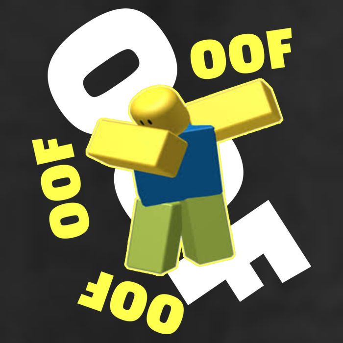 OOF Dancing Dabbing Noob 7 Panel Mesh Trucker Snapback Hat