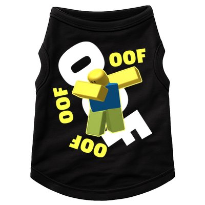 OOF Dancing Dabbing Noob Doggie Tank