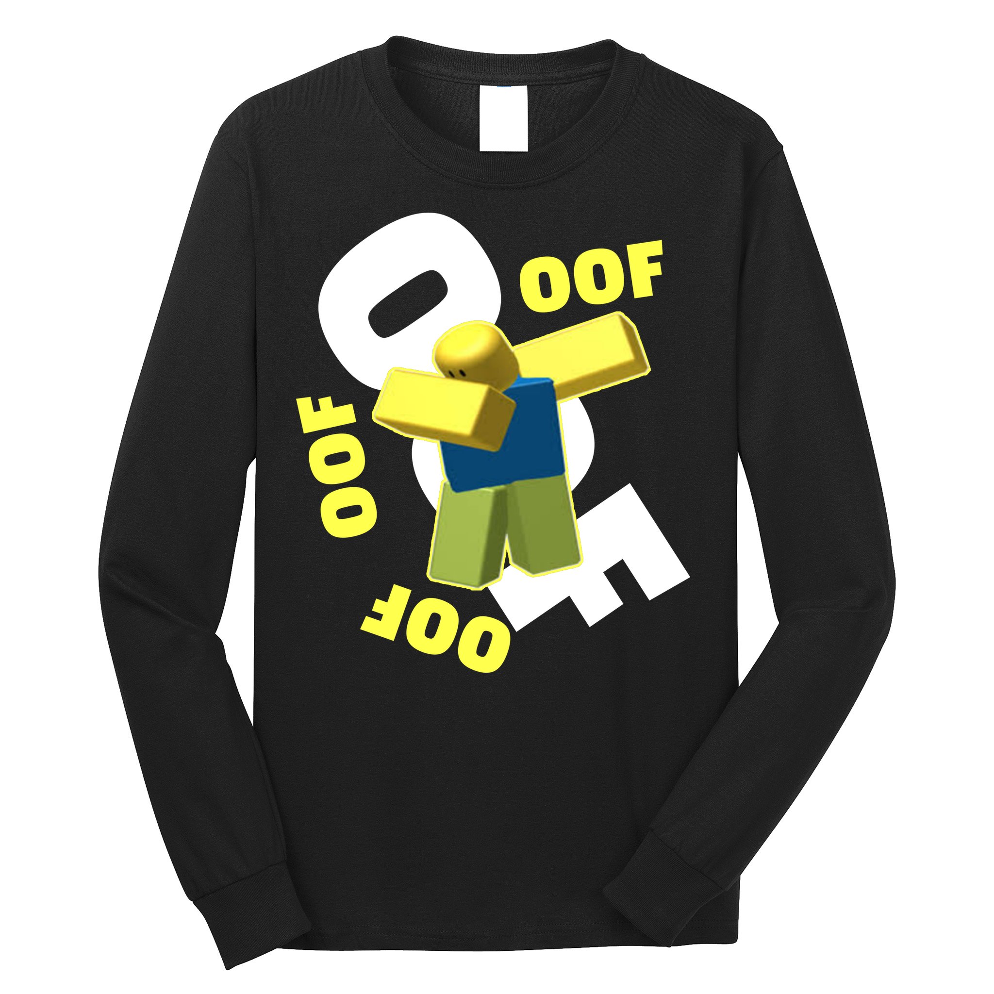 OOF Dancing Dabbing Noob Long Sleeve Shirt