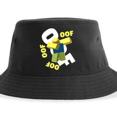 OOF Dancing Dabbing Noob Sustainable Bucket Hat