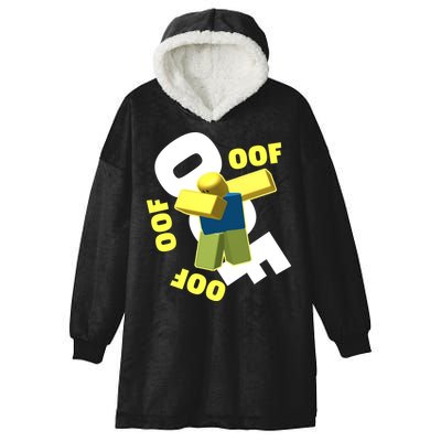 OOF Dancing Dabbing Noob Hooded Wearable Blanket