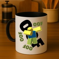 OOF Dancing Dabbing Noob Mug