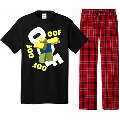 OOF Dancing Dabbing Noob Pajama Set