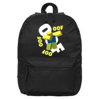 OOF Dancing Dabbing Noob 16 in Basic Backpack