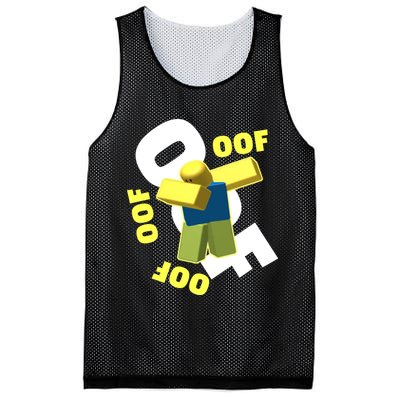 OOF Dancing Dabbing Noob Mesh Reversible Basketball Jersey Tank