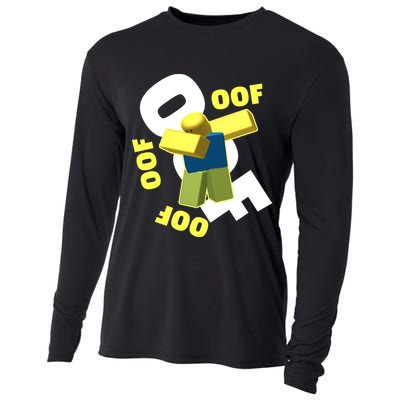 OOF Dancing Dabbing Noob Cooling Performance Long Sleeve Crew