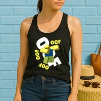 OOF Dancing Dabbing Noob Womens Tank Top