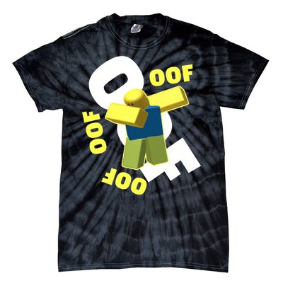 OOF Dancing Dabbing Noob Tie-Dye T-Shirt