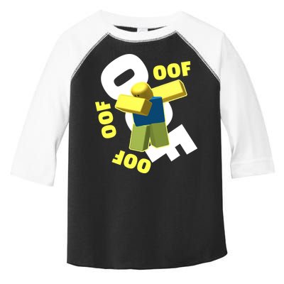 OOF Dancing Dabbing Noob Toddler Fine Jersey T-Shirt