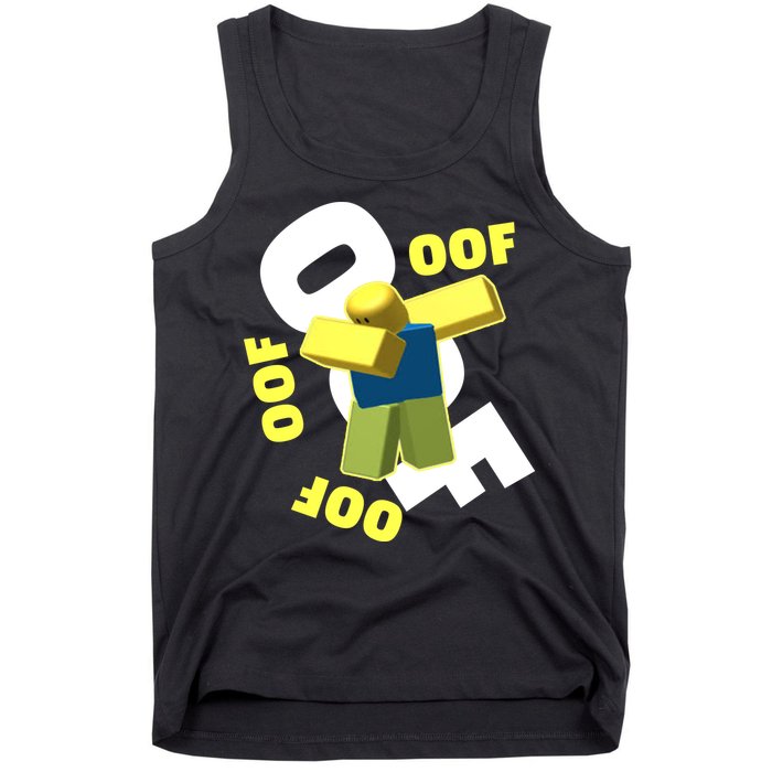 OOF Dancing Dabbing Noob Tank Top