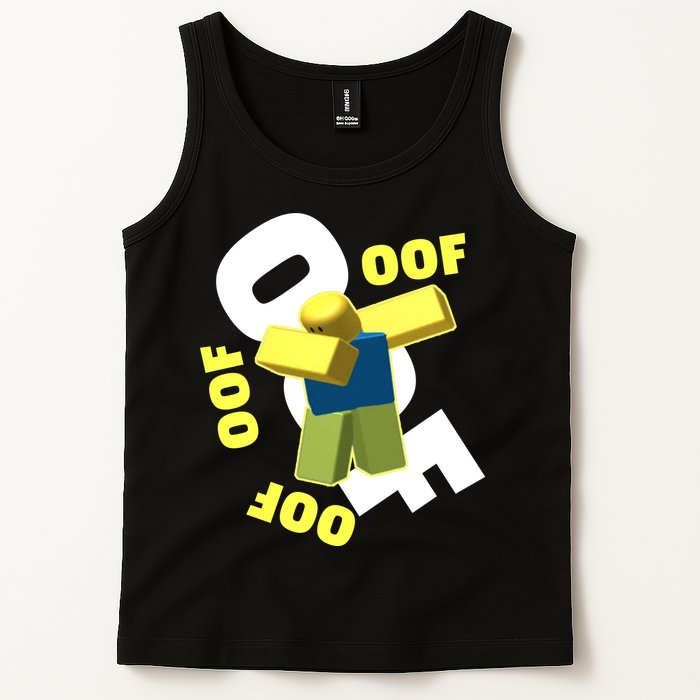 OOF Dancing Dabbing Noob Tank Top