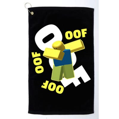 OOF Dancing Dabbing Noob Golf Towel