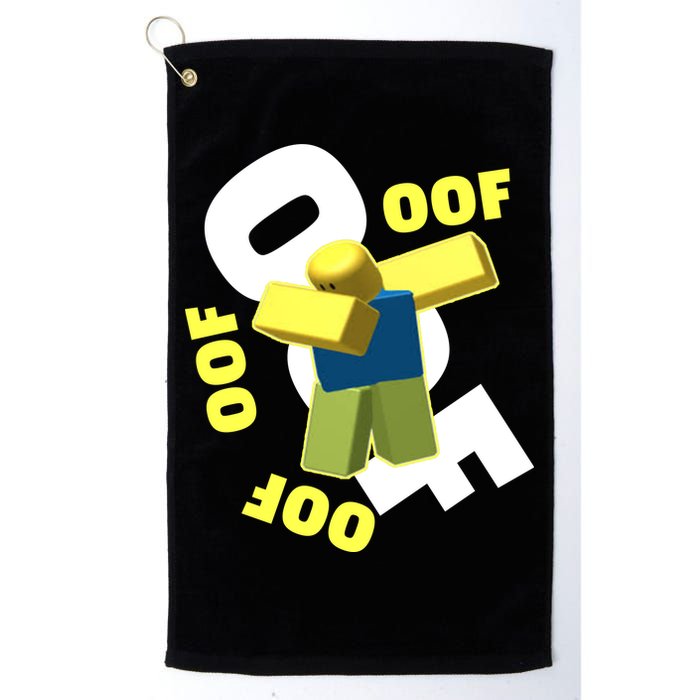OOF Dancing Dabbing Noob Golf Towel