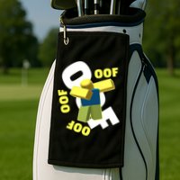 OOF Dancing Dabbing Noob Golf Towel