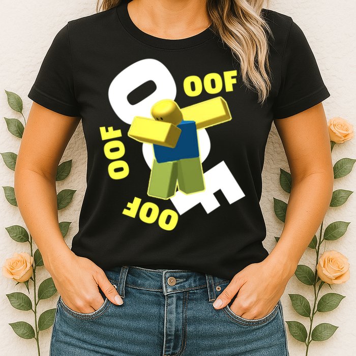OOF Dancing Dabbing Noob Womens T-Shirt