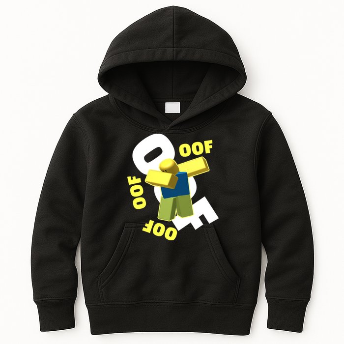OOF Dancing Dabbing Noob Kids Hoodie