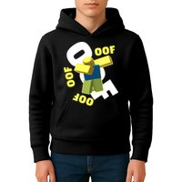 OOF Dancing Dabbing Noob Kids Hoodie
