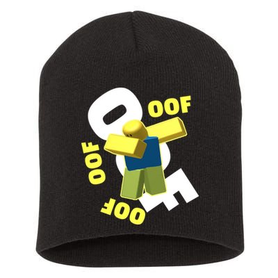 OOF Dancing Dabbing Noob Short Acrylic Beanie