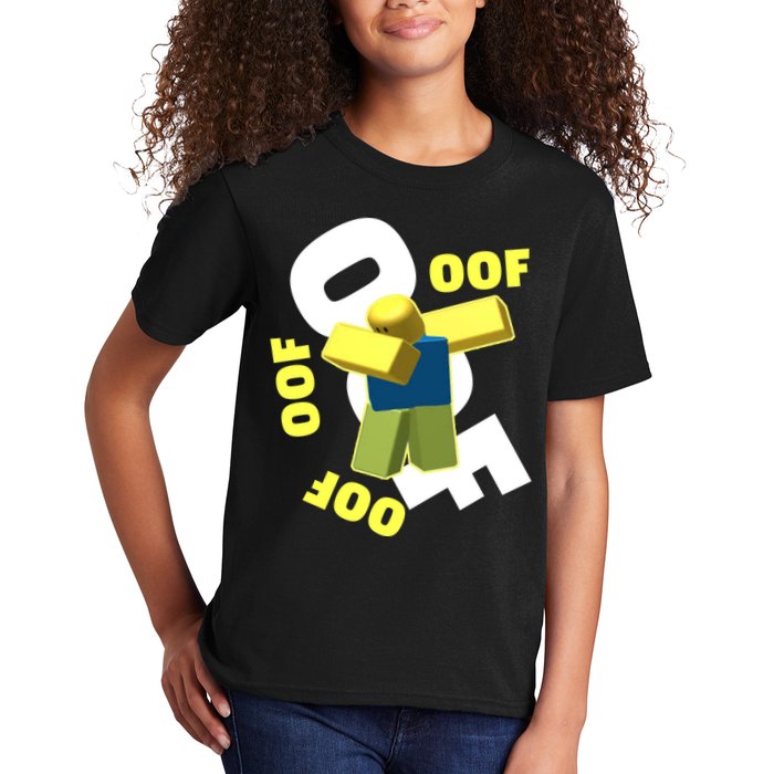 OOF Dancing Dabbing Noob Kids T-Shirt