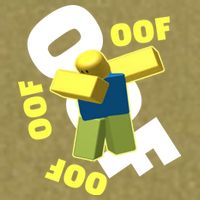 OOF Dancing Dabbing Noob Garment-Dyed Women's Muscle Tee