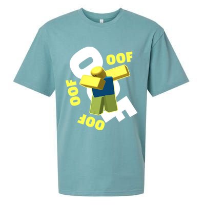 OOF Dancing Dabbing Noob Sueded Cloud Jersey T-Shirt
