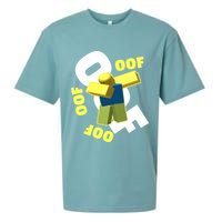 OOF Dancing Dabbing Noob Sueded Cloud Jersey T-Shirt