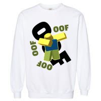 OOF Dancing Dabbing Noob Garment-Dyed Sweatshirt