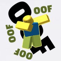 OOF Dancing Dabbing Noob Garment-Dyed Sweatshirt