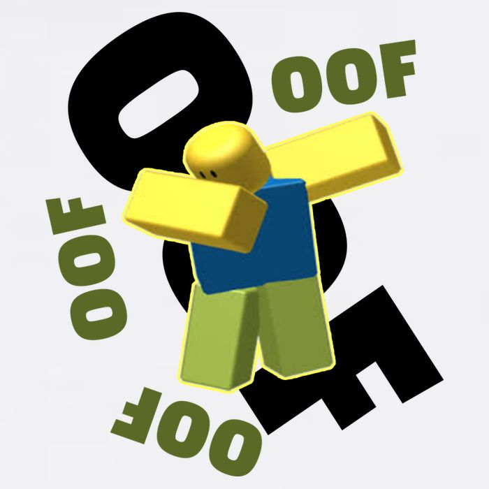 OOF Dancing Dabbing Noob Garment-Dyed Sweatshirt