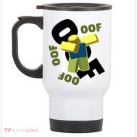 OOF Dancing Dabbing Noob Stainless Steel Travel Mug